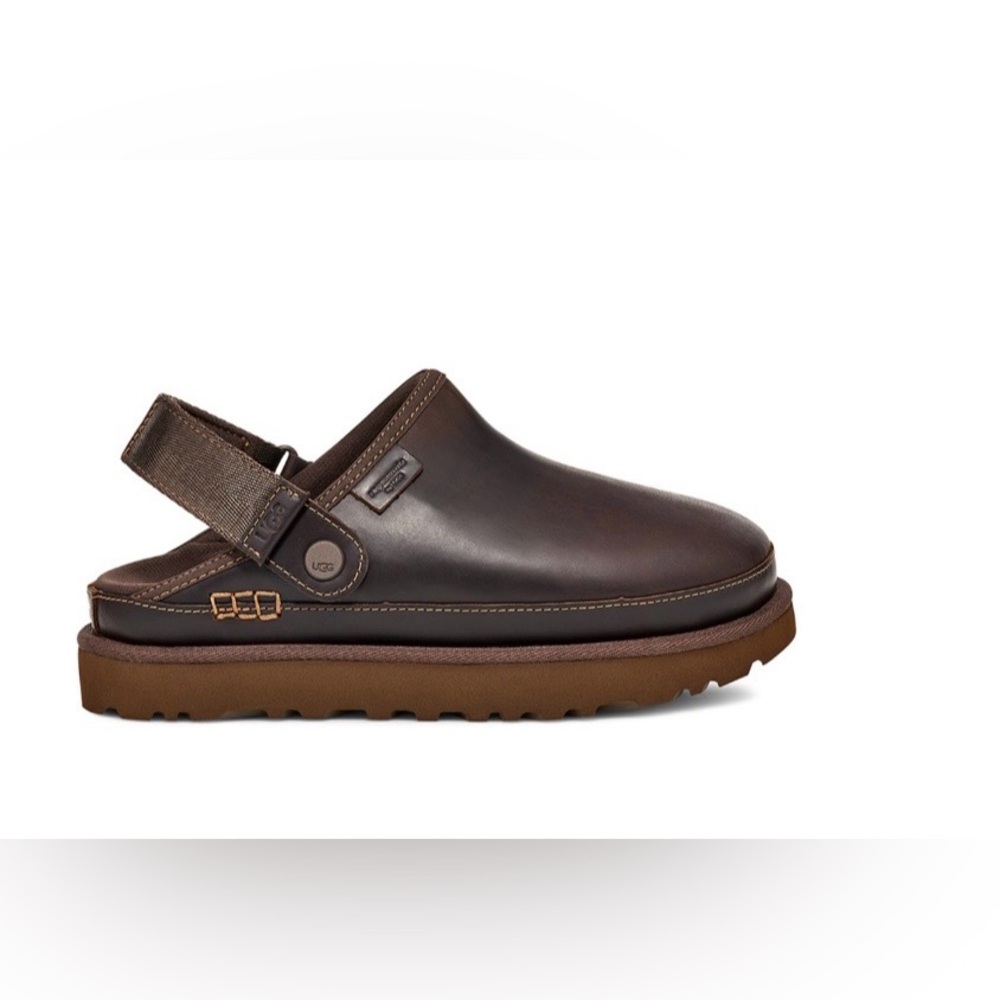 NIB UGG® Women's Goldenstar Clog Leather Regen